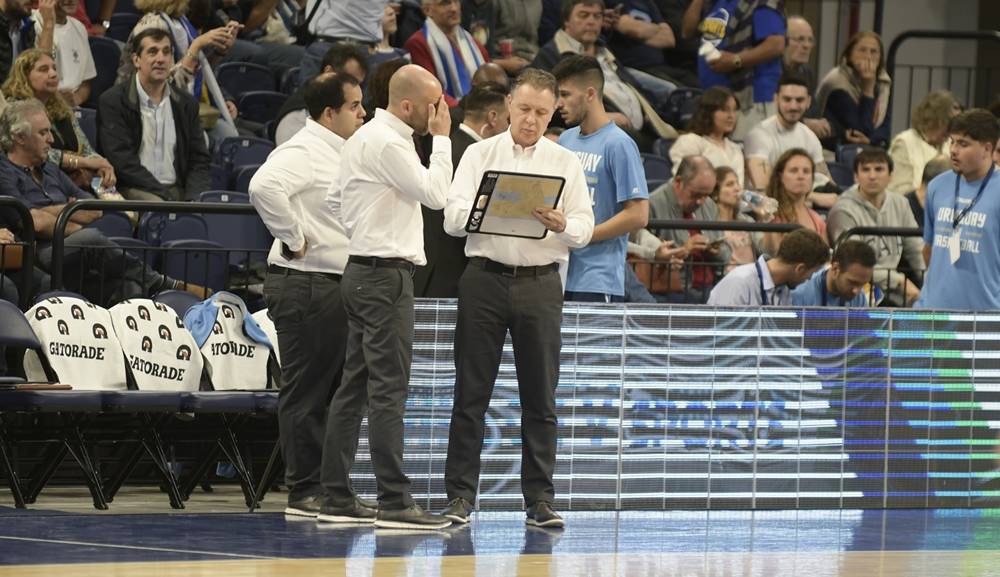 Las mejores imágenes de Uruguay ante Puerto Rico en el Antel Arena. Foto: Gerardo Pérez.