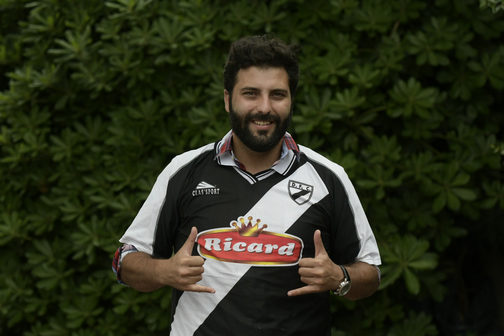 Gonzalo Peralta nació y creció en la Curva de Maroñas