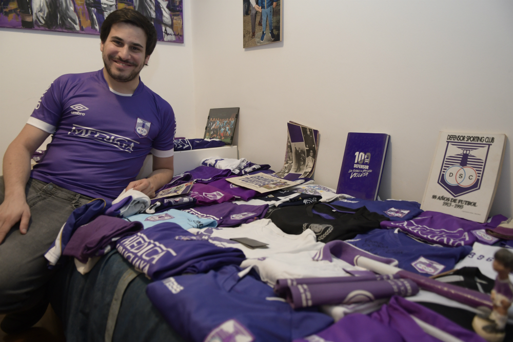 Federico es socio de Defensor desde que nació