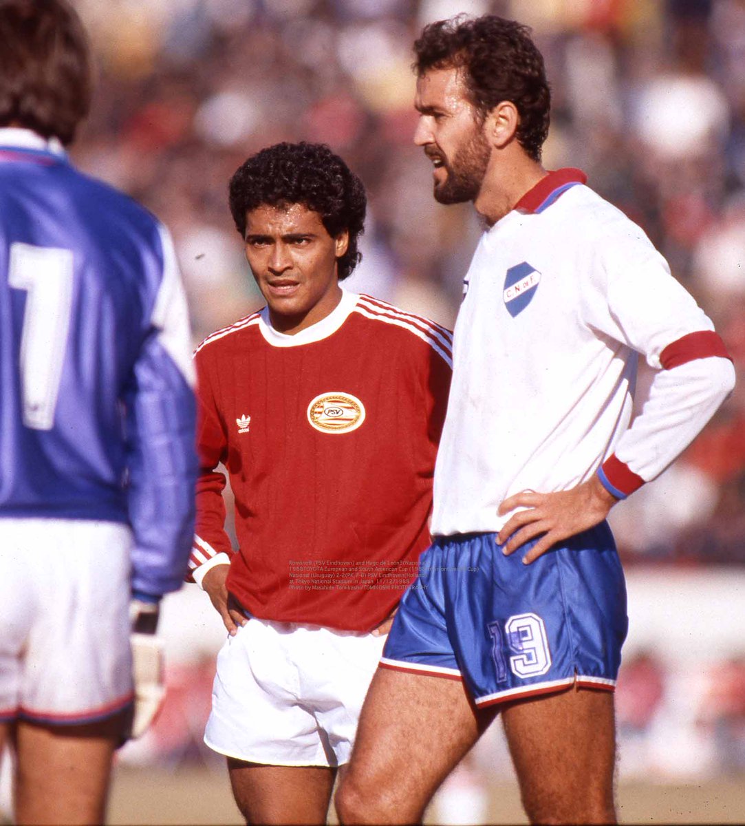 El short de Hugo de León en la final de 1988. Foto: @tphoto2005