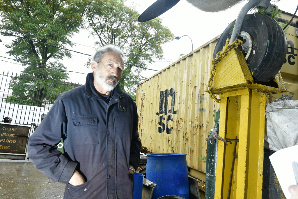 Juan Carlos Ibarra evalúa vender la aeronave en un futuro cercano. Foto: F. Ponzetto