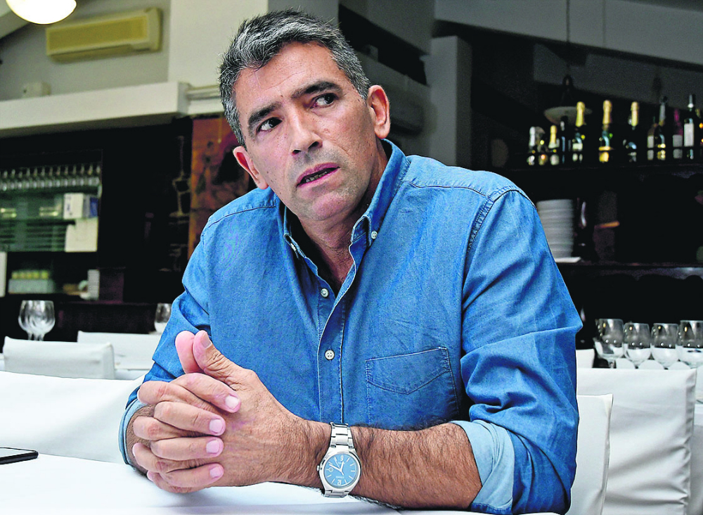 Sendic ratificó que no renunciará a ser candidato y restó trascendencia al Plenario. Foto: F. Ponzetto