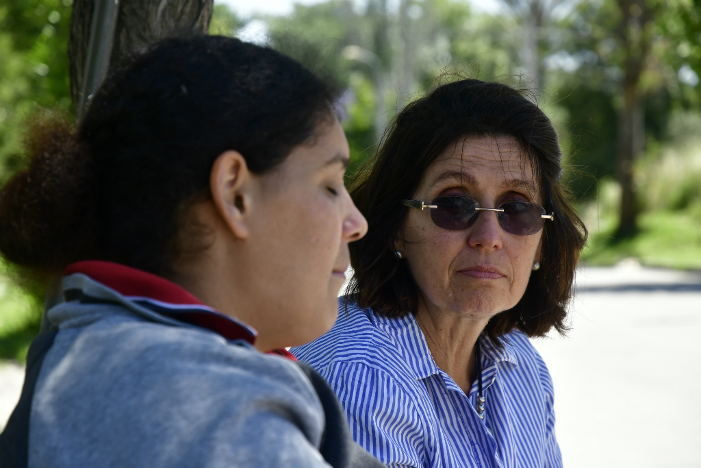 La ginecóloga Marie Lourdes González atendió a Leticia en su segundo embarazo. Foto: Fernando Ponzetto