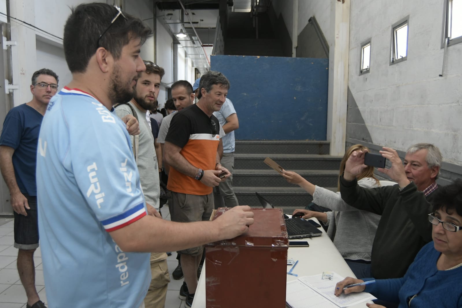 Elecciones en Nacional. Foto: Leonardo Mainé.