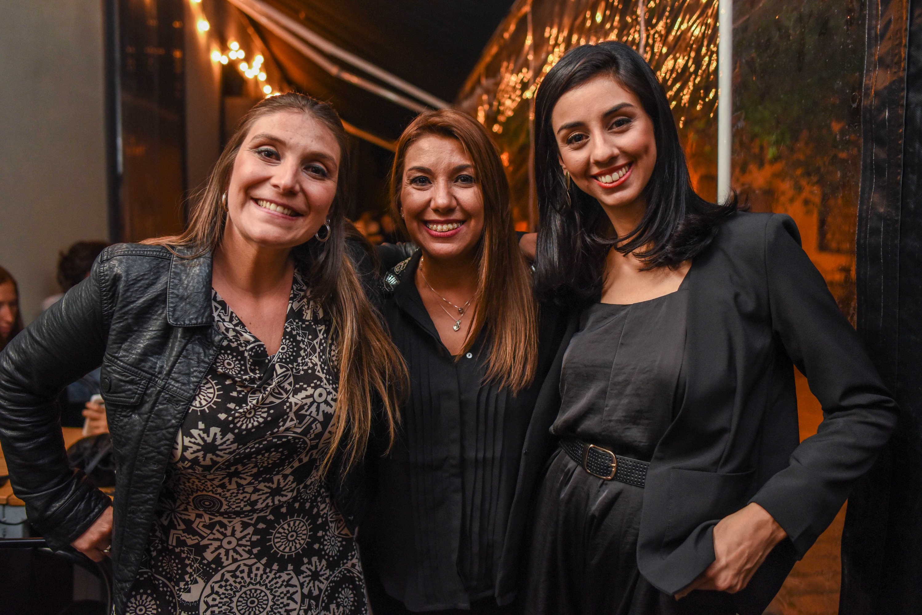 Ana Clara Viñar, Rosario Rodríguez, Fernanda Souza.