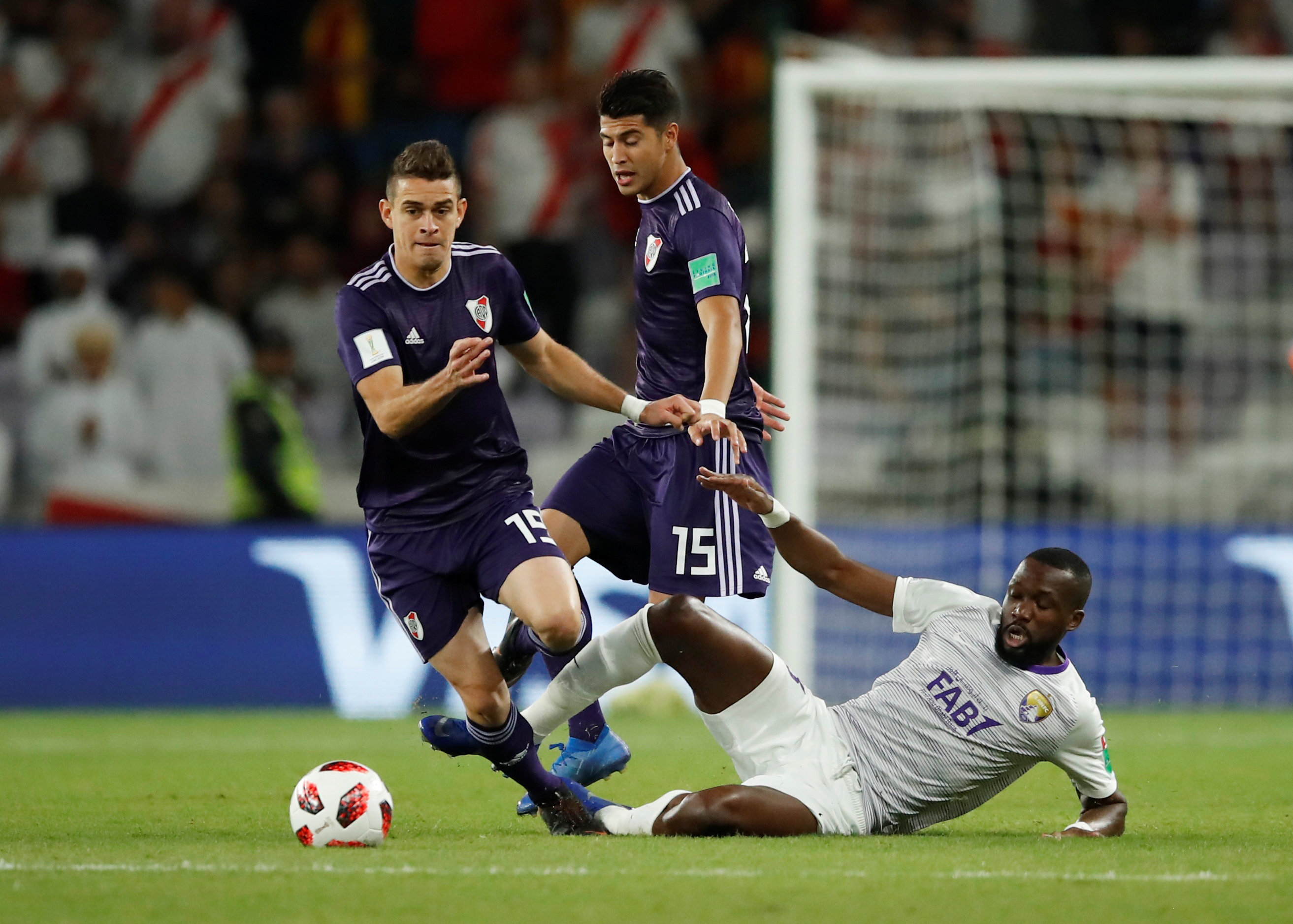 River Plate y Al Ain juegan la semifinal del Mundial de Clubes. Foto: AFP.