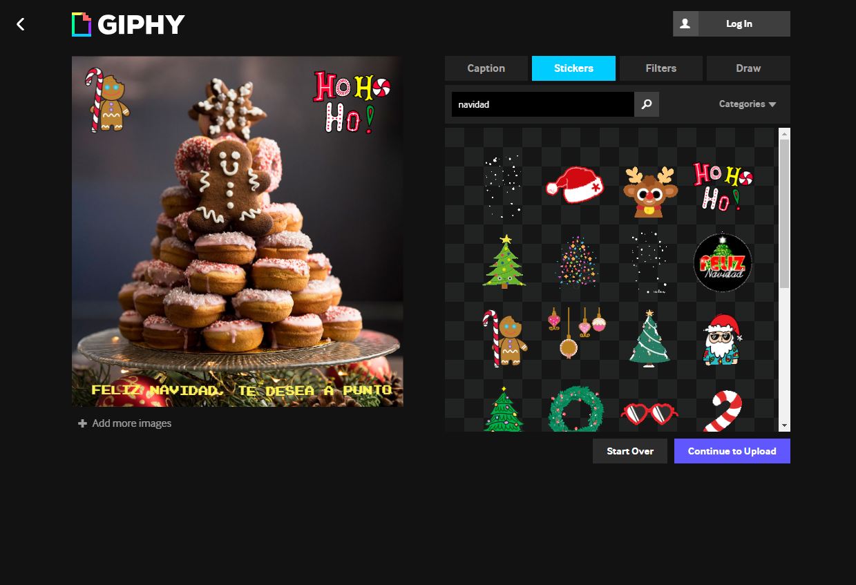 Stickers en el gif
