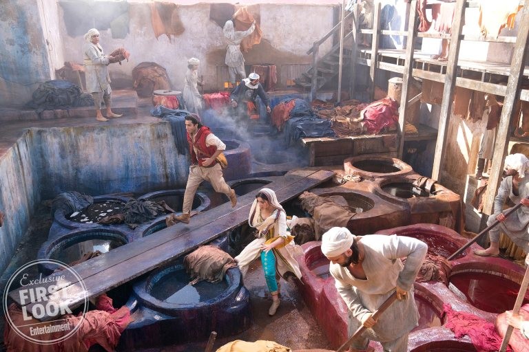Primeras imagenes del remake de Aladdín. Foto: Entertainment Weekly