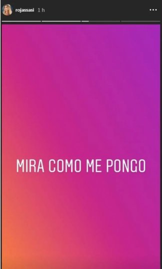 Posteo de Sabrina Rojas