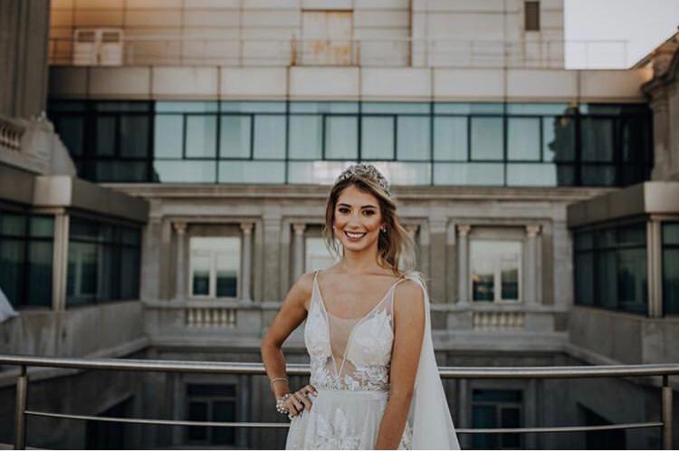 En la capilla San José de Manga se celebró la ceremonia religiosa entre Diego Godín y Sofía Herrera. Foto: Boffano Studios