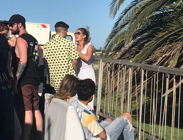 El encuentro de Fer Vázquez y Cami Rajchman.