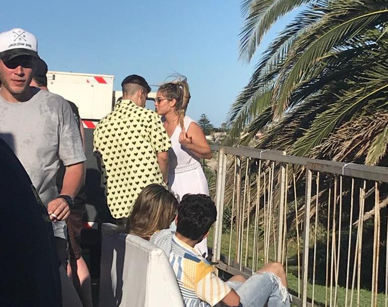 El encuentro de Fer Vázquez y Cami Rajchman.