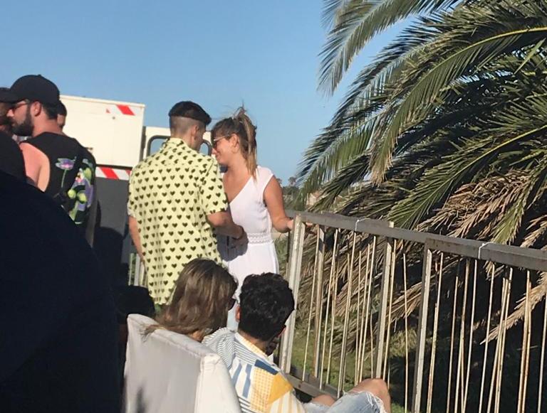 El encuentro de Fer Vázquez y Cami Rajchman.