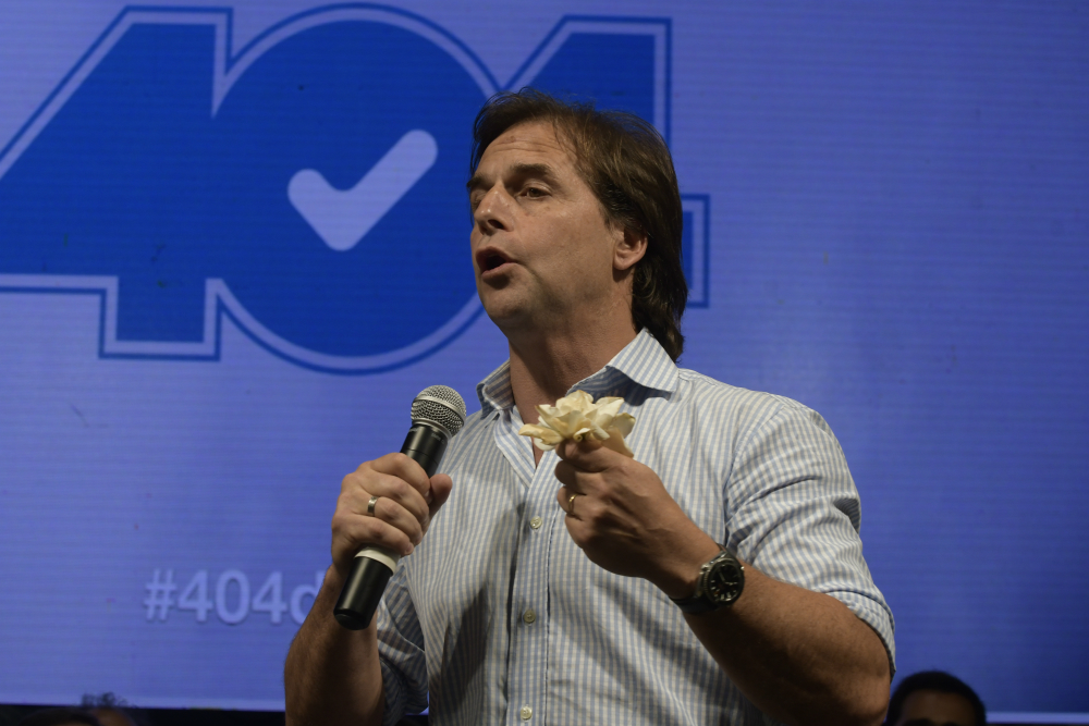 Luis Lacalle Pou. Foto: Fernando Ponzetto