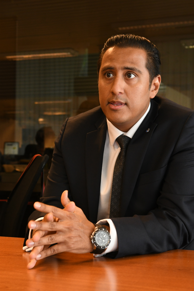 Javier Andino, asesor de CCL. Foto: Darwin Borrelli.