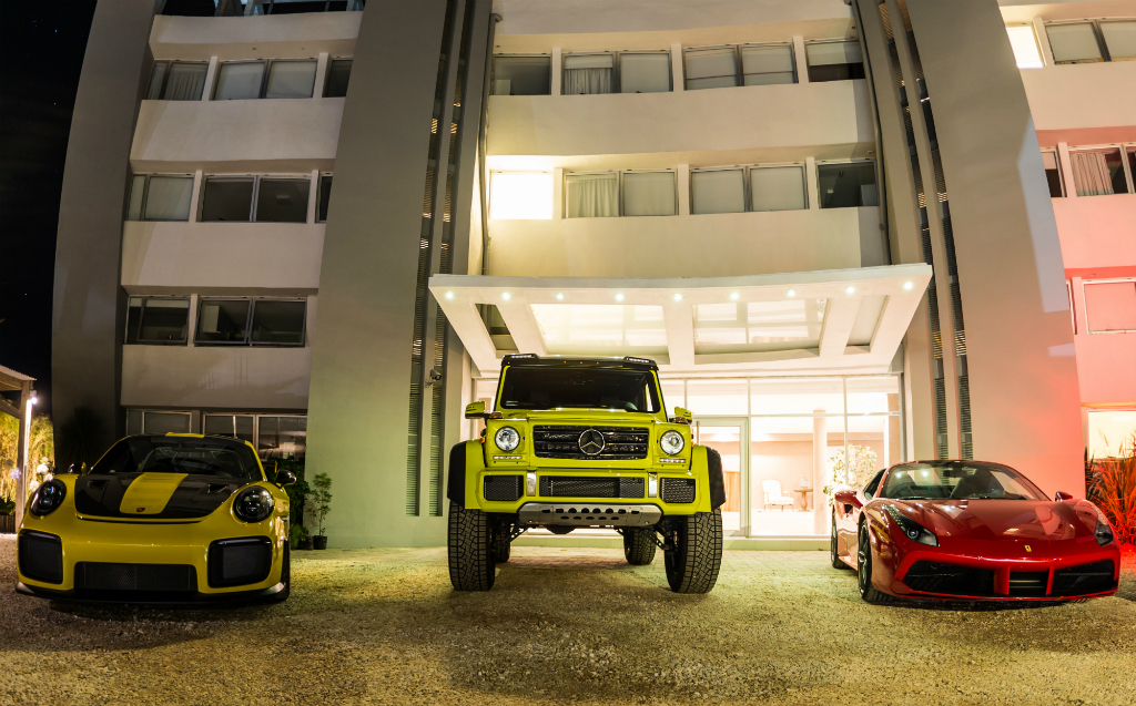 Algunos de los automóviles fotografiados por el argentino Federico Desal. Foto: Federico Desal