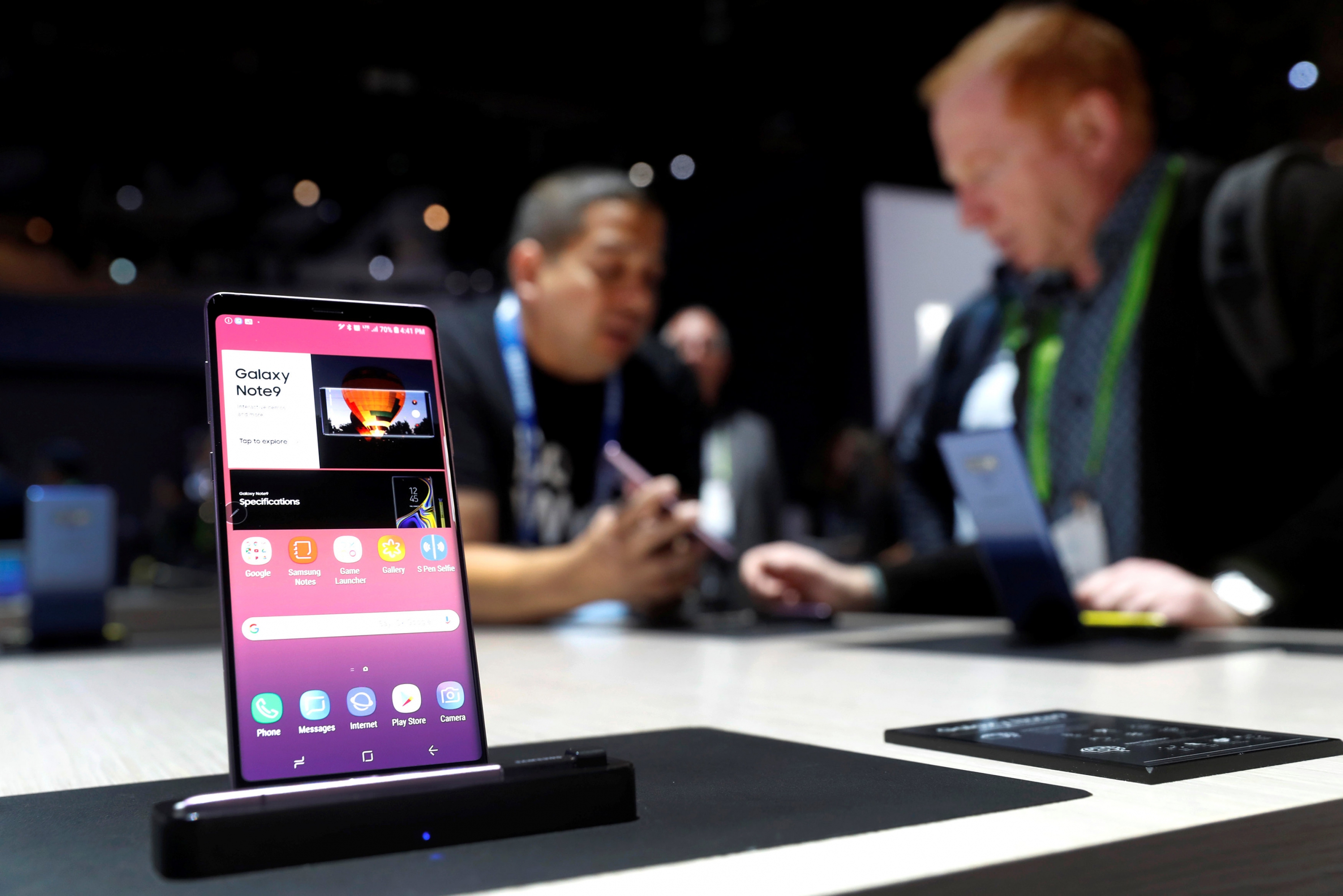 Anuncio. Fue hecho durante el CES 2019 en Las Vegas a pocos meses de presentar el S9. (Foto: Reuters)