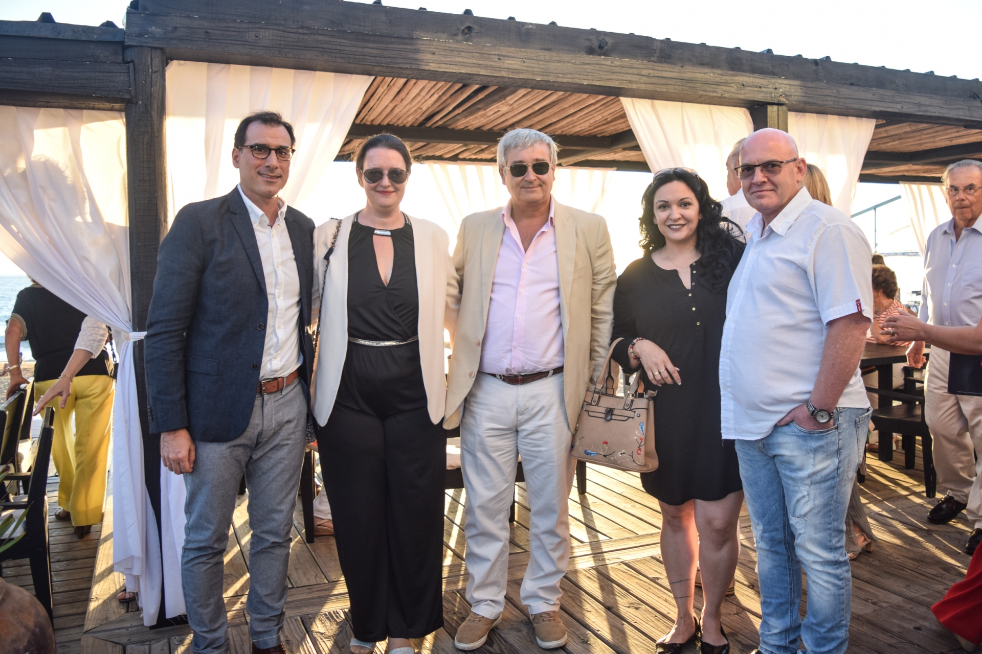Fabrizio Martilotta, Gabriela Martínez, Víctor González, Bárbara Martínez, Fernando Martínez.