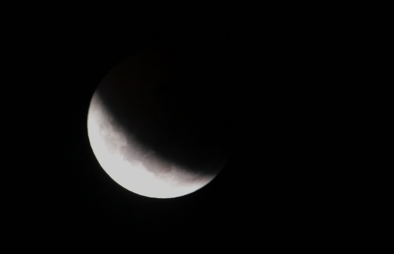 Eclipse de Luna Roja. Foto: Ricardo Figueredo