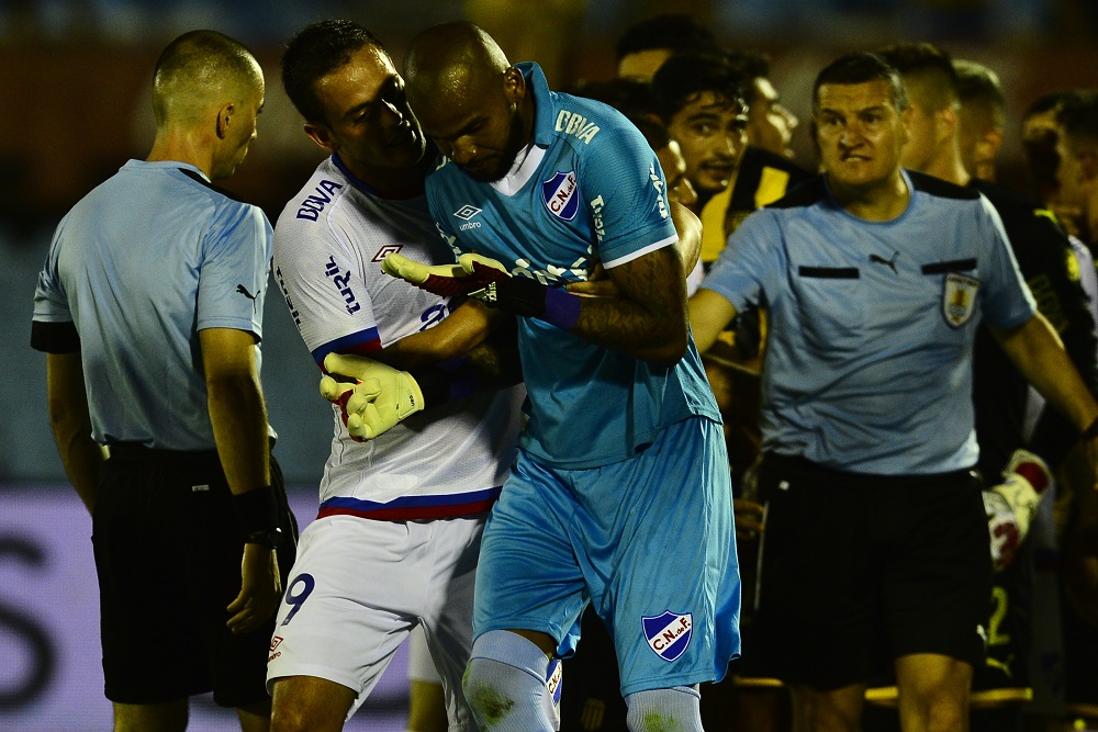 El incidente entre Fabián Estoyanoff y Luis Mejía