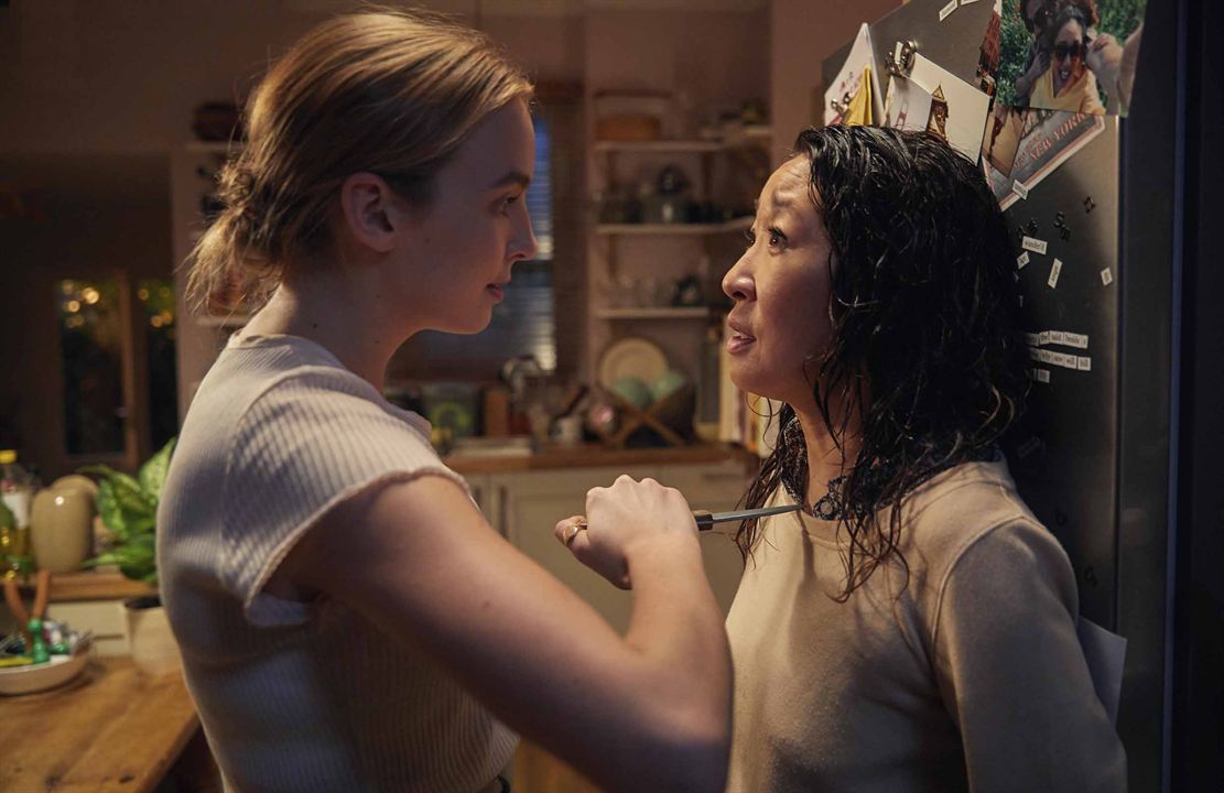 Sandra Oh y Jodie Comer son las contracaras de esta serie que llega el domingo a Paramount Channel. Foto: Difusión