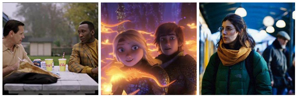Green Book, Julia Ist y Cómo entrenar a tu dragón 3 se estrenan hoy. Foto: Difusión