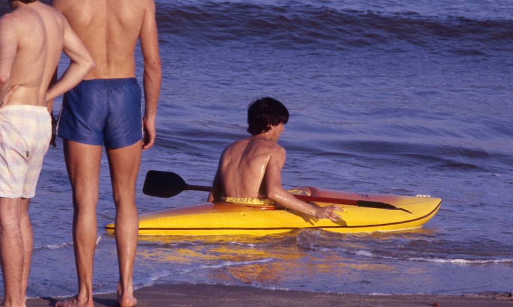 Playas en Uruguay en la década del 80. Foto Archivo El País