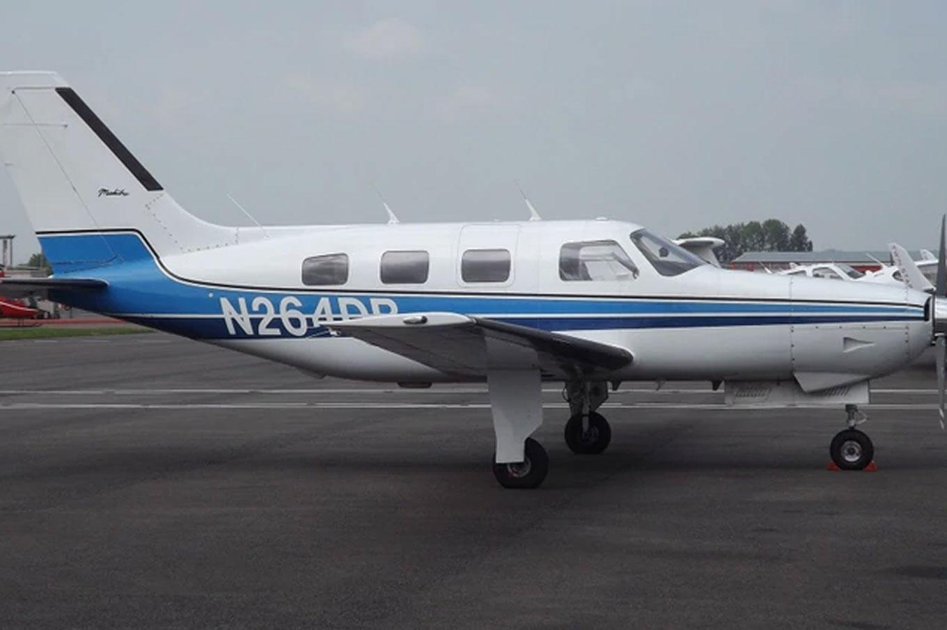 El avión Piper PA-46 Malibu que transportaba a Emiliano Sala
