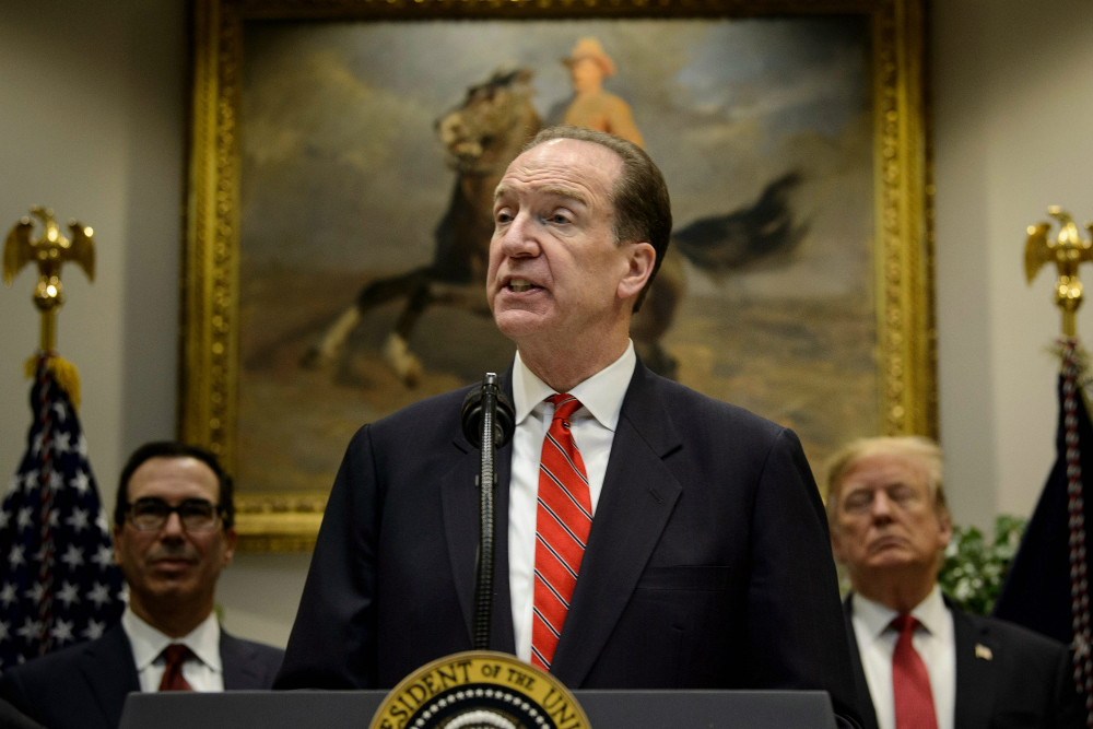 David Malpass. Foto: AFP