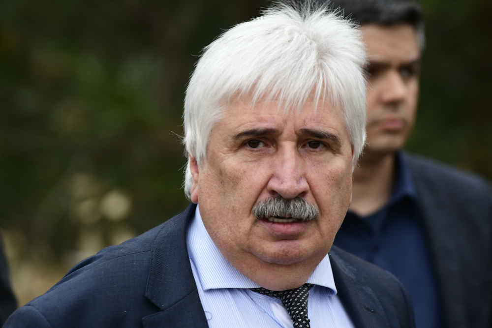 El fiscal de homicidios, Juan Gómez, acostumbra presentarse en la escena del crimen. Foto: M. Bonjour