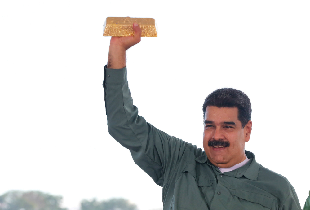 Maduro se apoya en los miles de mineros que trabajan -la mayoría sin papeles- para extraer la riqueza mineral. Foto: Reuters