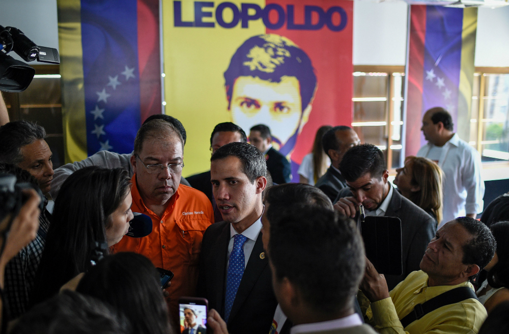 Juan Guaidó. Foto: AFP