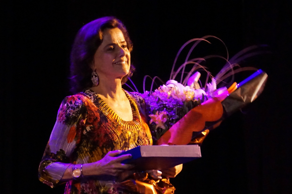 Marieta Severo fue homenajeada en el Festival de Cine de Punta del Este. Foto: Ricardo Figueredo