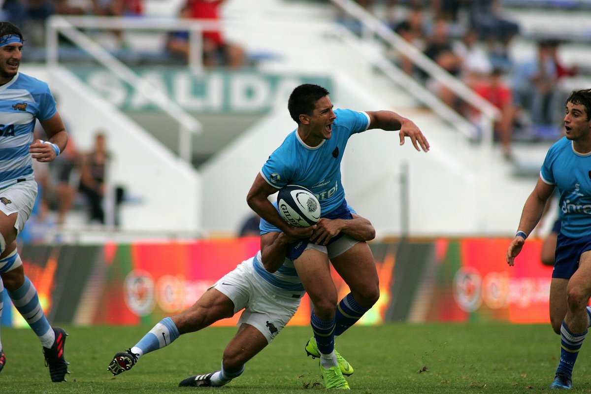 Juan Manuel Cat en el partido entre Los Teros y Argentina XV. Foto: Unión Argentina.
