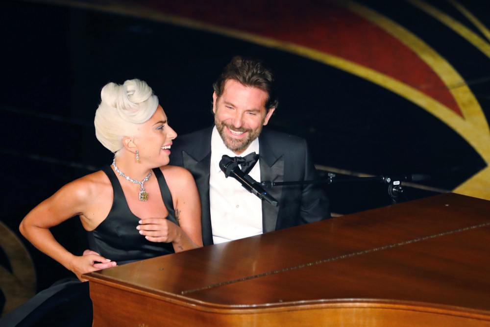 Lady Gaga y Bradley Cooper. Foto: Reuters