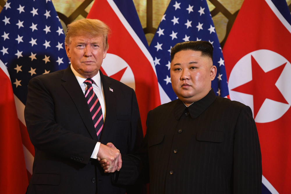 Donald Trumop y Kim Jong-un. Foto: AFP