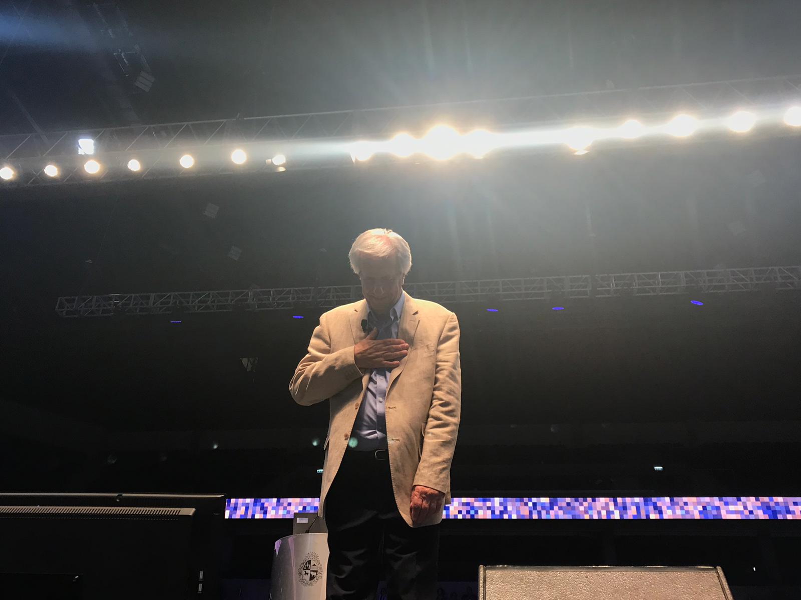 Tabaré Vázquez. Foto: Pablo Fernández