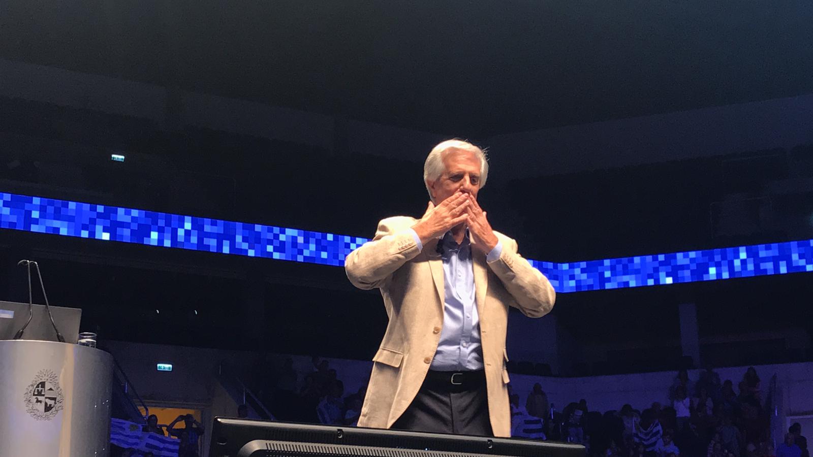 Tabaré Vázquez presentó su rendición de cuentas. Foto: Pablo Fernández