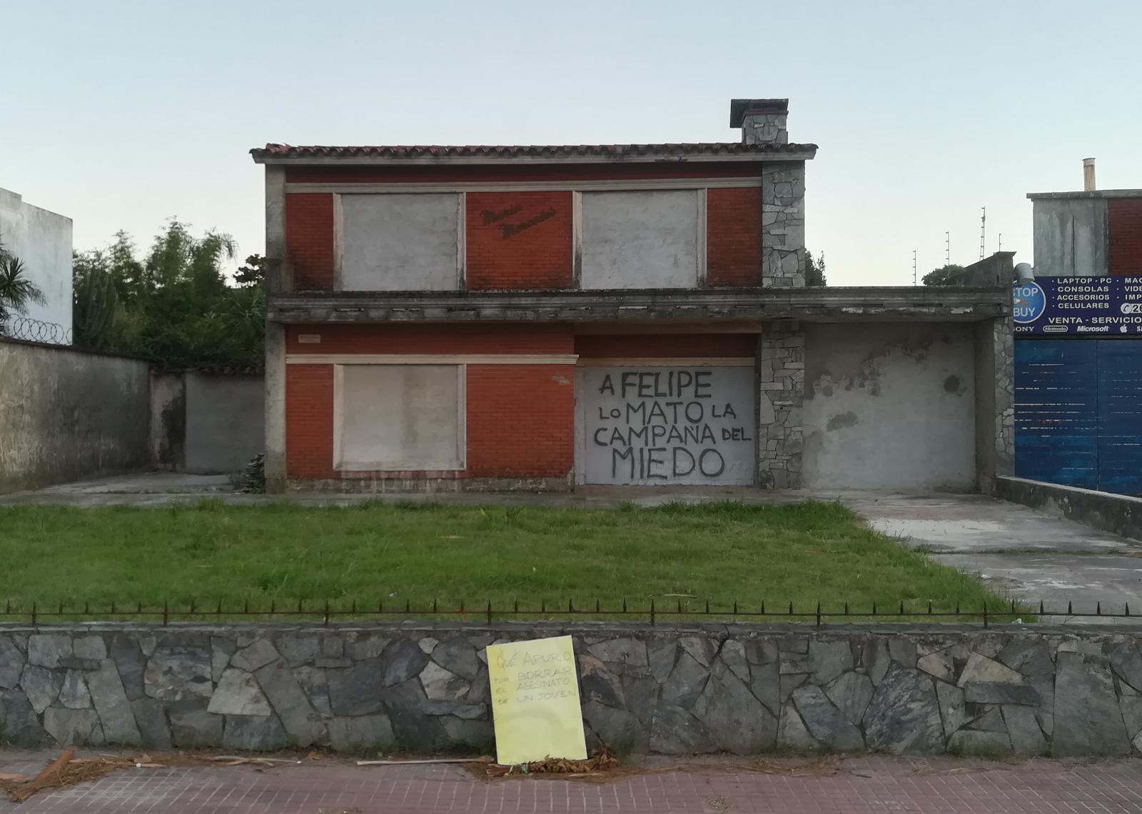 Casa donde asesinaron a Felipe Cabral. Foto: El País
