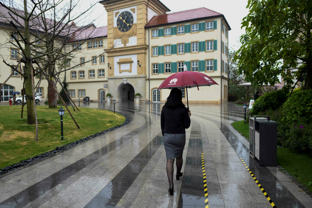 Huawei defiende su reputación. Foto: AFP.