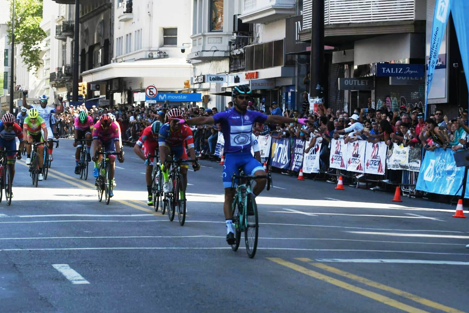 Matías Presa ganó la general de Rutas de América. Foto: Francisco Flores.