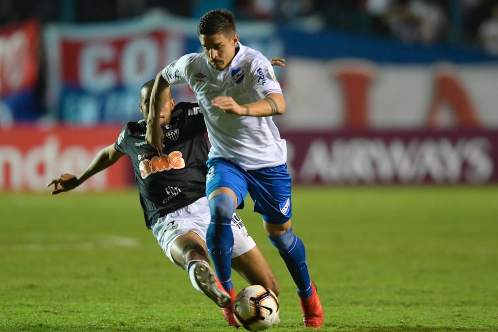 Nacional le ganó a Atlético Mineiro y quedó como líder en el Grupo E. Fotos: Gerardo Pérez / El País