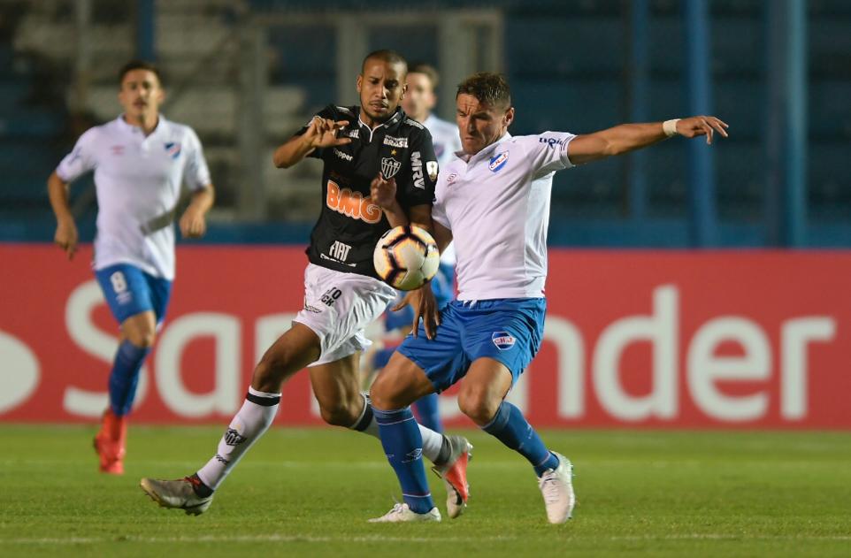 Nacional le ganó a Atlético Mineiro y quedó como líder en el Grupo E. Fotos: Gerardo Pérez / El País