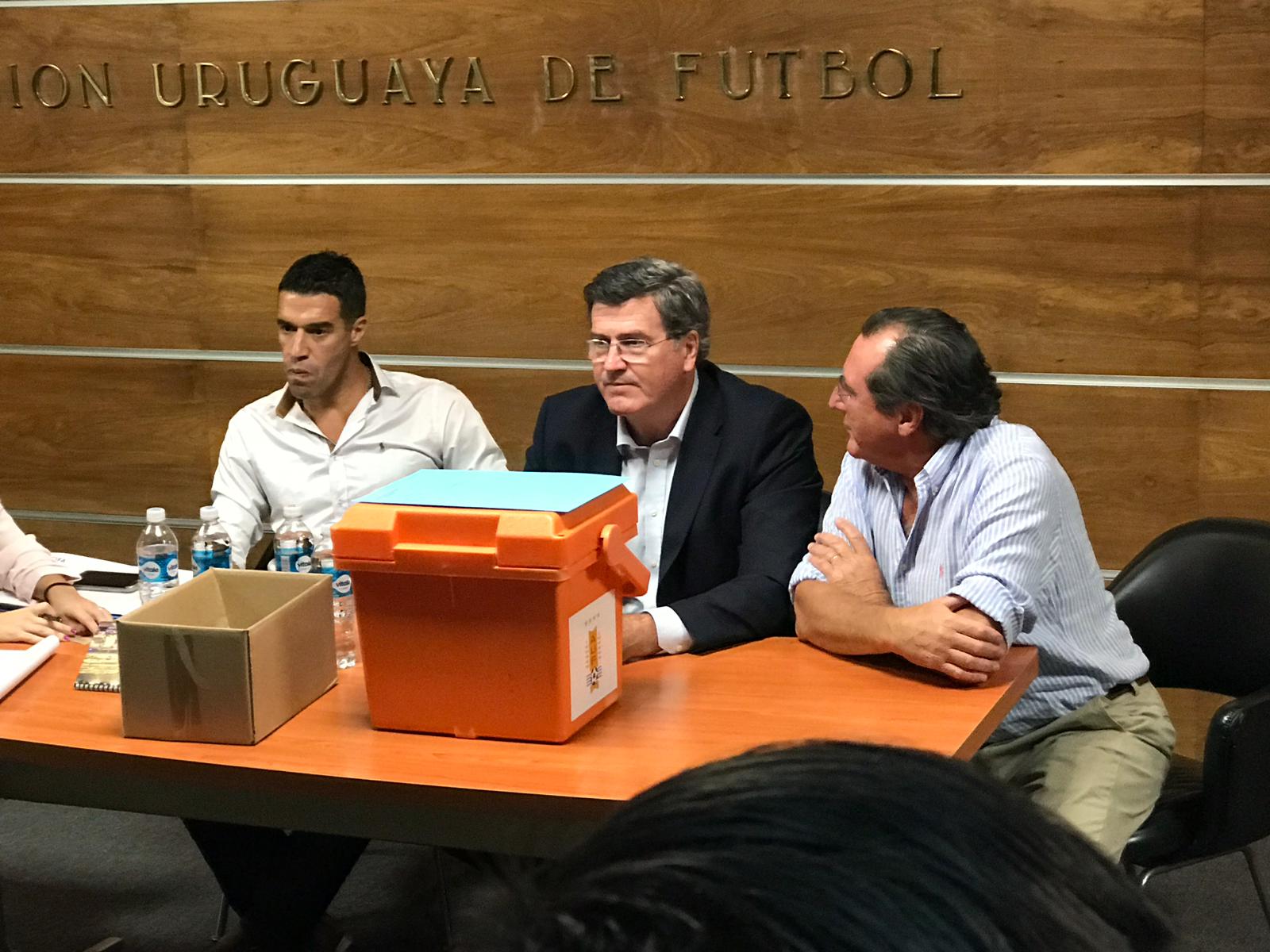 Andrés Scotti, Pedro Bordaberry y Armando Castaingdebat