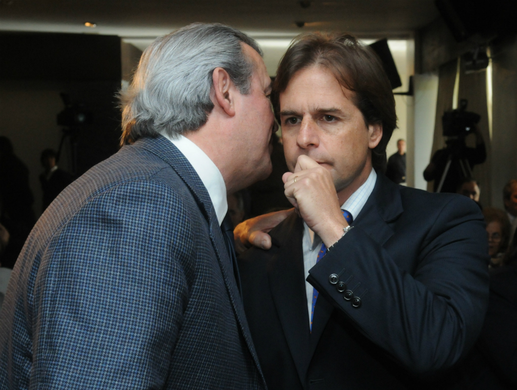 Larrañaga le reclama a Lacalle Pou que apoye la reforma y este no se ha pronunciado. Foto: Archivo El País