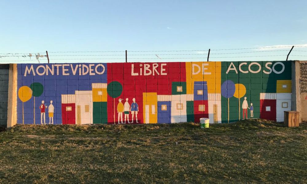 Un grito desde los muros. Foto: Leonardo Mainé.