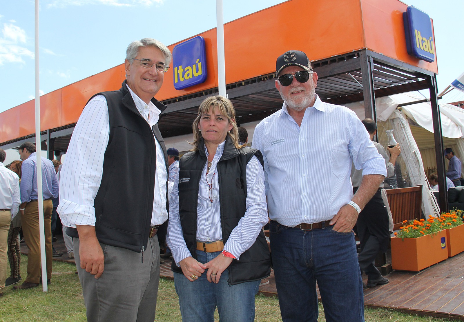 Horacio Vilaró, Serrana Gauthier, Ramón Erro.