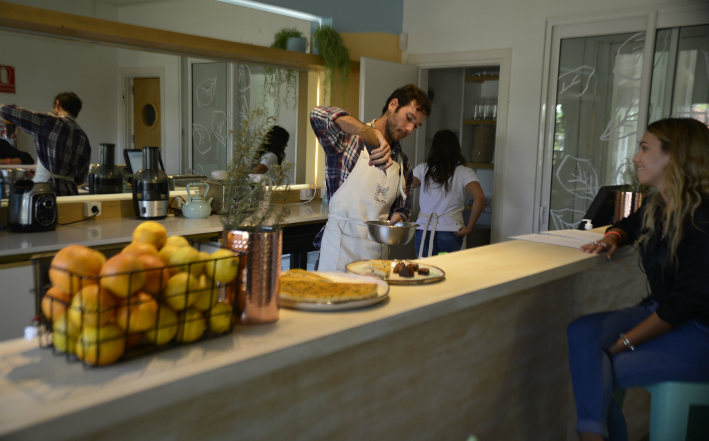 Pausa se inauguró en marzo. Está ubicado en la calle Rivera y Miami. Foto: Gerardo Pérez