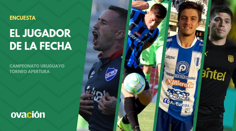 Rodrigo Amaral, Juan Ignacio Ramírez, Joaquín Zeballos y Kevin Dawson. Fotos: Campeonato AUF y El País