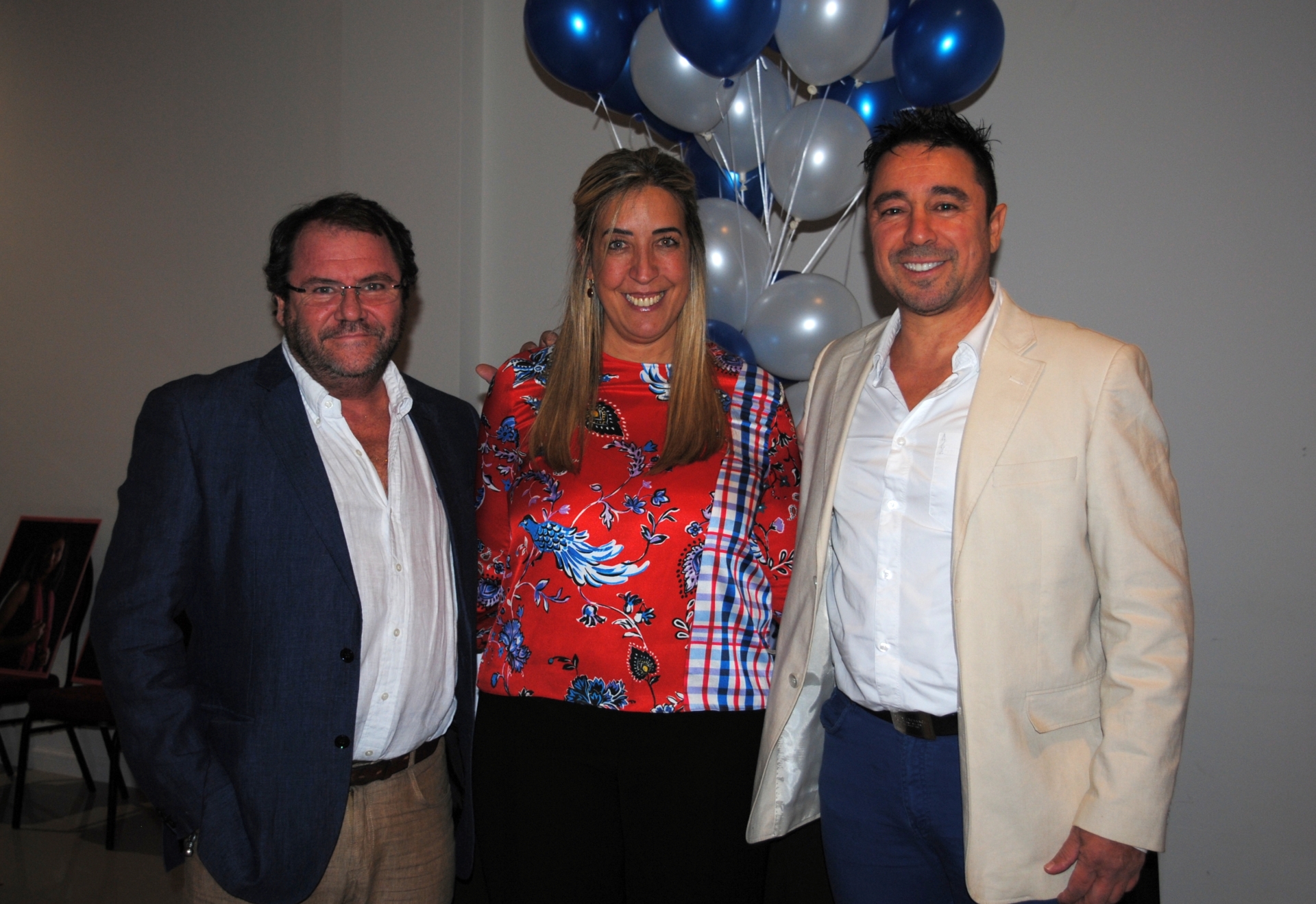 Álvaro Vasile, Susana Reyes, Álvaro Padín.